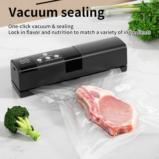 Wireless Fully Automatic Vacuum Sealing Machine Support Vacuum Sealing Single Sealing Point Drawing External Drawing inflation
