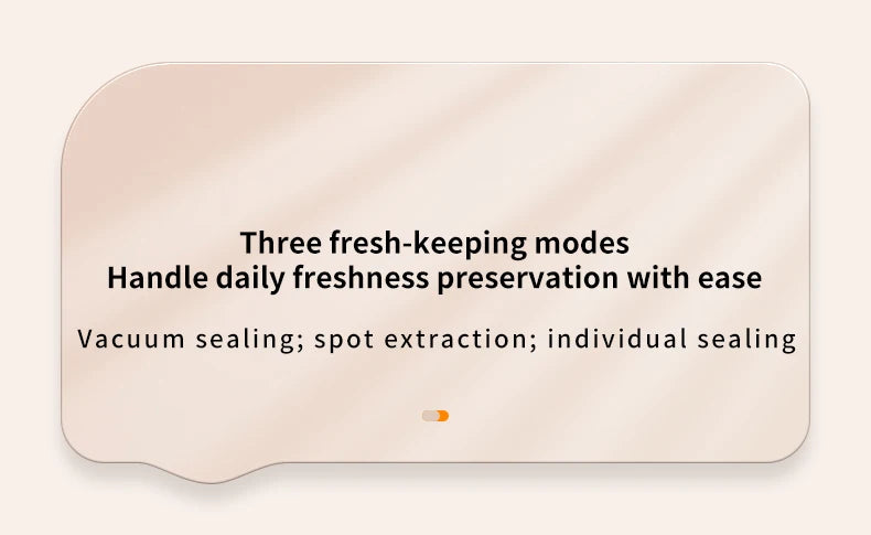 Wireless Fully Automatic Vacuum Sealing Machine Support Vacuum Sealing Single Sealing Point Drawing External Drawing inflation