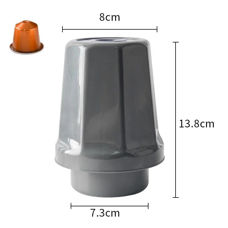 CAFEMASY Coffee Capsules Recycling Box Plastic Coffee Powder Residue Recycling Tool Nespresso Dolce Gusto Capsules Recycler Box