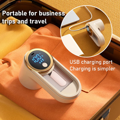 TOKA Rechargeable Fabric Shaver Lint Remover for Clothes Furniture Removes Lint Fuzz and Pills