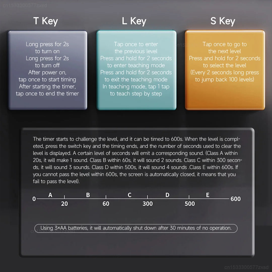 Youpin New Mr. Shenma Smart Logical Thinking Jigsaw Puzzle Electronic Puzzle Machine Puzzle Game Toys For Children Kids Gifts