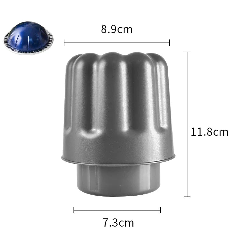 CAFEMASY Coffee Capsules Recycling Box Plastic Coffee Powder Residue Recycling Tool Nespresso Dolce Gusto Capsules Recycler Box