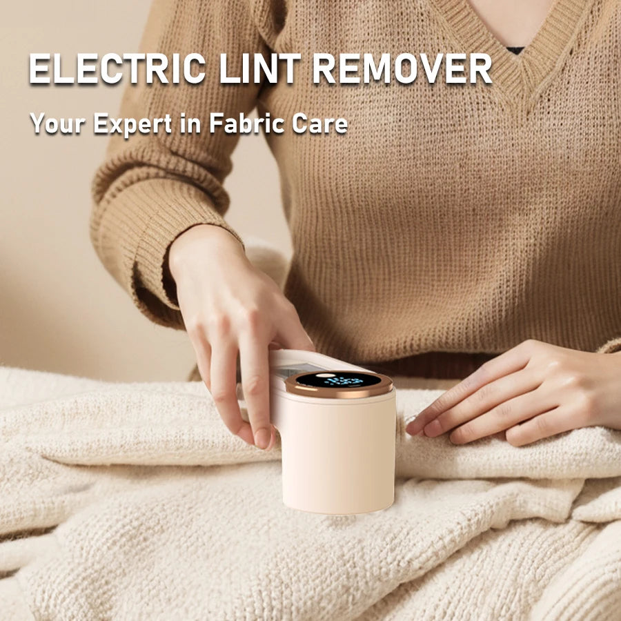 TOKA Rechargeable Fabric Shaver Lint Remover for Clothes Furniture Removes Lint Fuzz and Pills