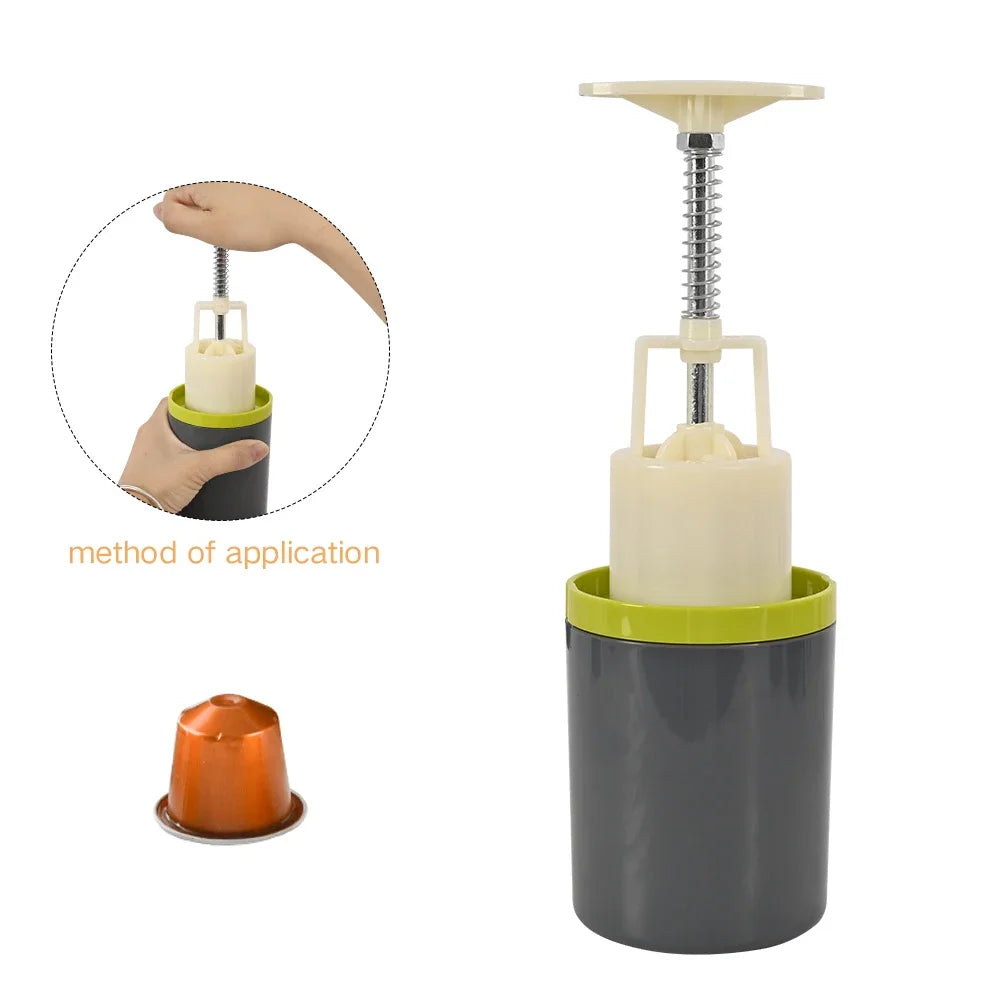 CAFEMASY Coffee Capsules Recycling Box Plastic Coffee Powder Residue Recycling Tool Nespresso Dolce Gusto Capsules Recycler Box