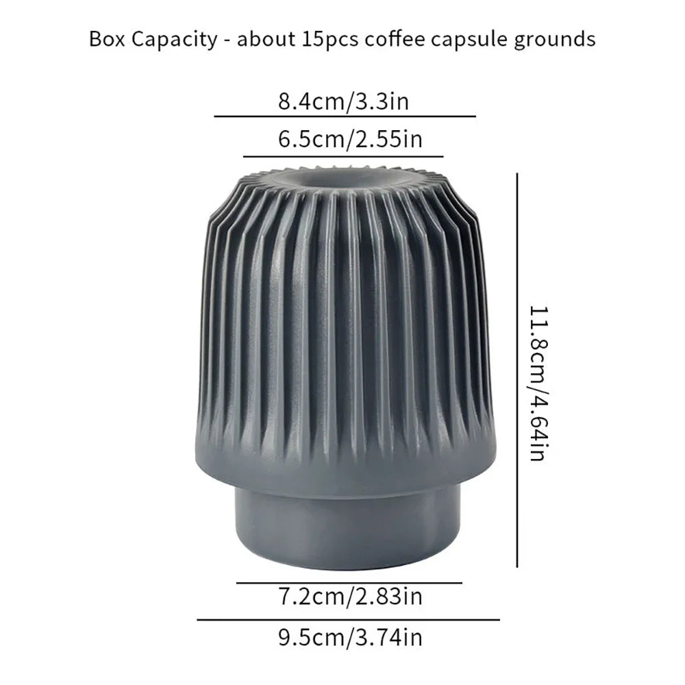 CAFEMASY Coffee Capsules Recycling Box Plastic Coffee Powder Residue Recycling Tool Nespresso Dolce Gusto Capsules Recycler Box