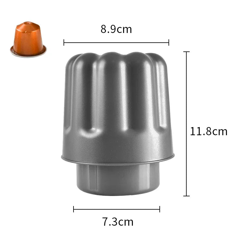 CAFEMASY Coffee Capsules Recycling Box Plastic Coffee Powder Residue Recycling Tool Nespresso Dolce Gusto Capsules Recycler Box