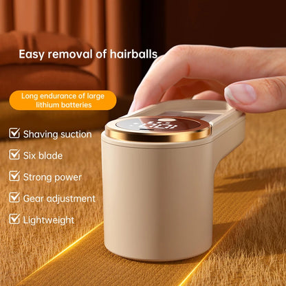 TOKA Rechargeable Fabric Shaver Lint Remover for Clothes Furniture Removes Lint Fuzz and Pills