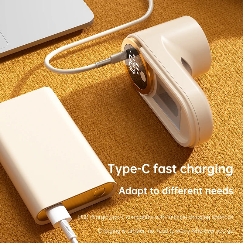 TOKA Rechargeable Fabric Shaver Lint Remover for Clothes Furniture Removes Lint Fuzz and Pills