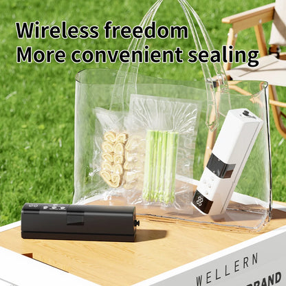 Wireless Fully Automatic Vacuum Sealing Machine Support Vacuum Sealing Single Sealing Point Drawing External Drawing inflation