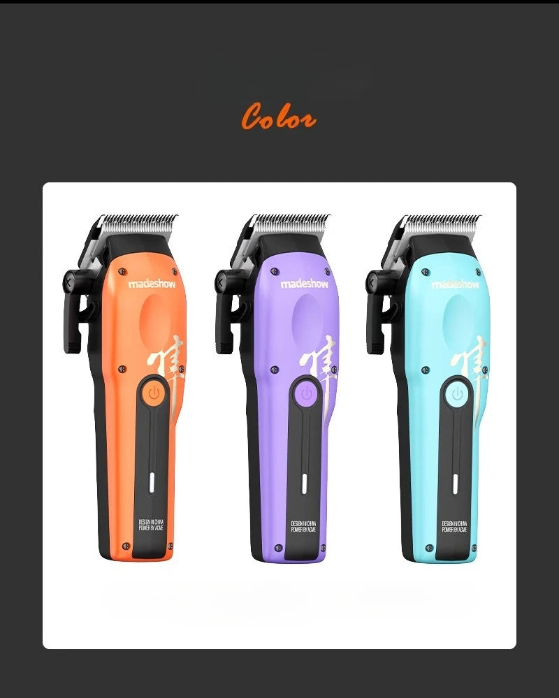 2025 New Madeshow M15 HAIR CLIPPER for me,Barber Hair Clippers,Mens Cordless Hair Clipper