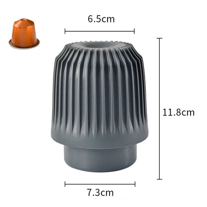 CAFEMASY Coffee Capsules Recycling Box Plastic Coffee Powder Residue Recycling Tool Nespresso Dolce Gusto Capsules Recycler Box