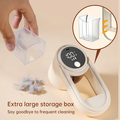 TOKA Rechargeable Fabric Shaver Lint Remover for Clothes Furniture Removes Lint Fuzz and Pills