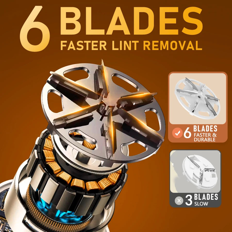 TOKA Rechargeable Fabric Shaver Lint Remover for Clothes Furniture Removes Lint Fuzz and Pills