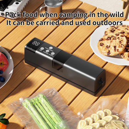 Wireless Fully Automatic Vacuum Sealing Machine Support Vacuum Sealing Single Sealing Point Drawing External Drawing inflation